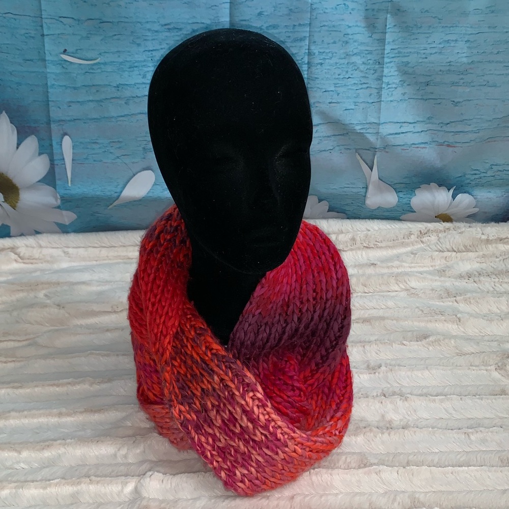 Ombré Knit Infinity Scarf WARM!